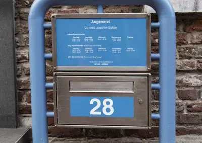 Fassade Baltes Augenarzt