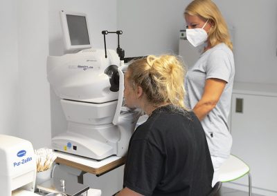 Untersuchung Baltes Augenarzt